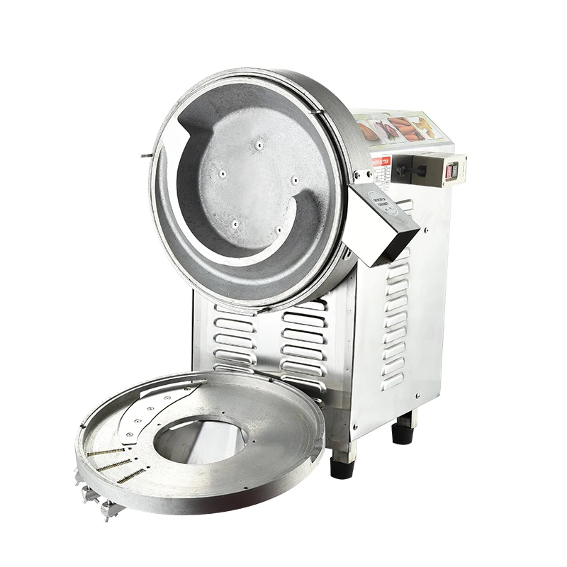 Automatically Commercial Industrial Electric Cucumber Garlic Ginger Onion Carror Potato Vegetable Chip Cutter Slicer Machine