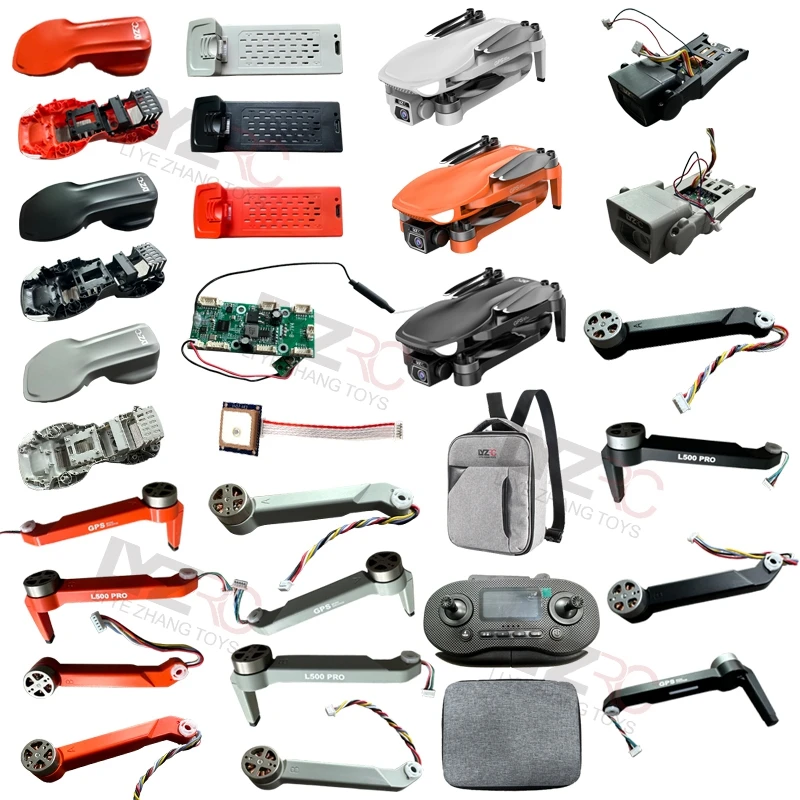 LYZRCL500ProRCDroneSpareReplacementPartsGyroLowerUpperShellReceiverBoardGPS
