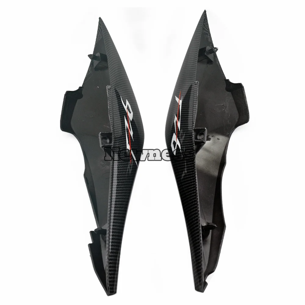 Gloss Black/Carbon Fairing Side Upper Tail Seat Cover Cowl For Yamaha FZ6 FZ6-N FZ-6N FZ 6N 2006 2007 2009 FZ6N Protector Motorcycle Fairing