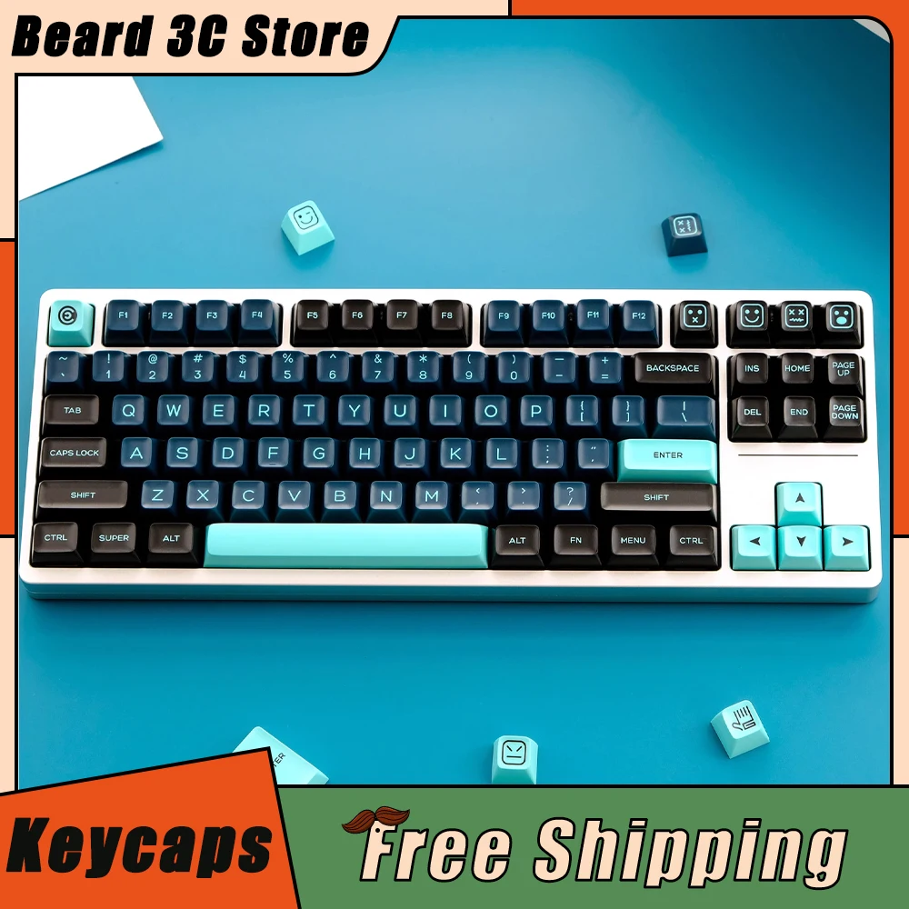 

Monsters Keycaps 160+ Keys Dual Shot Full Set Keyboard Keycaps Two-colors PBT Material QXA Profile Mechanical Keyboard Keycap