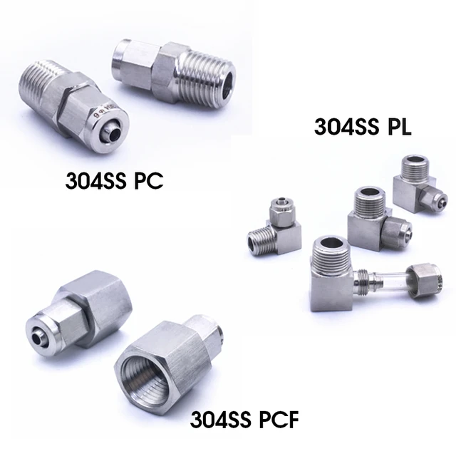 KPF – raccord pneumatique femelle BSP 1/8 1/4 3/8 1/2 4mm 6mm 8mm