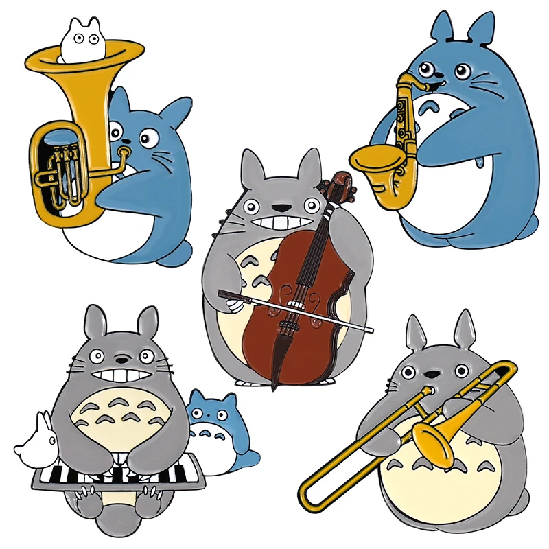 

KKZ560 Cartoon Cat Metal Hard Enamel Pin Badge Backpack Bag Collar Lapel Pins Decoration Jewelry Gifts For Friends Souvenir