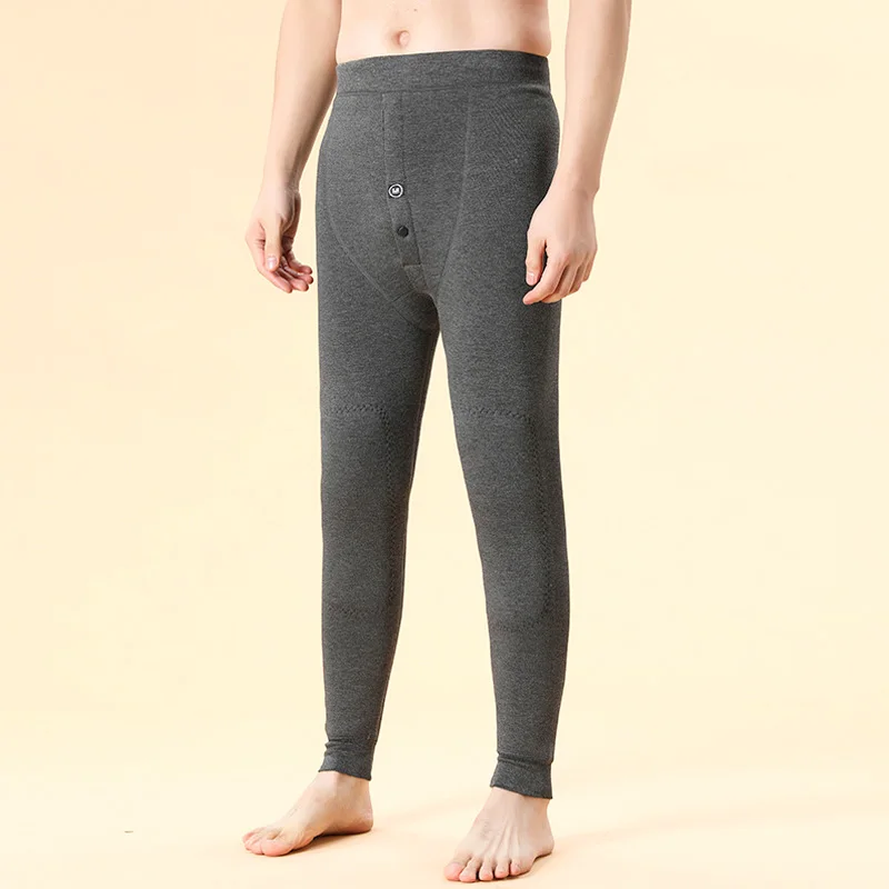 Men's Thermal Underwear Pants Cotton Warm Long Leggings