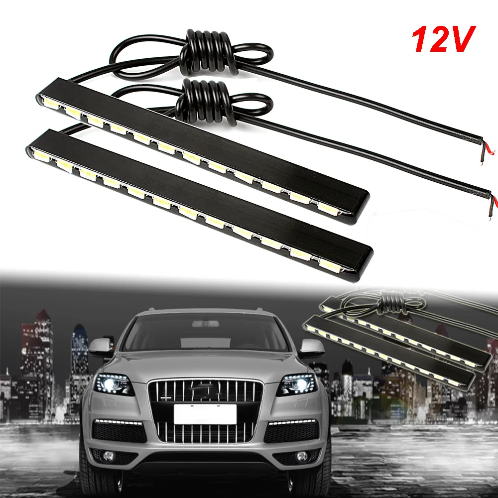 Waterproof LED Daytime Running Lights with Aluminum Housing