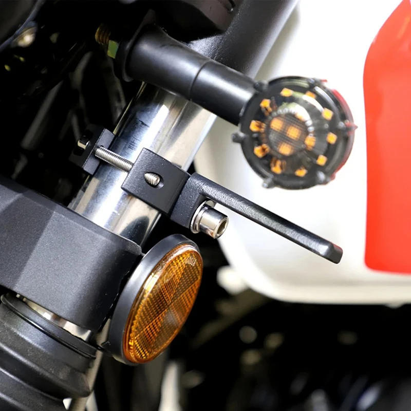 Motorcycle Light Bracket Adjustable Motorcycle Headlight Spotlight Mount Fog Light Fork Ear Chopper Headlamp Holder