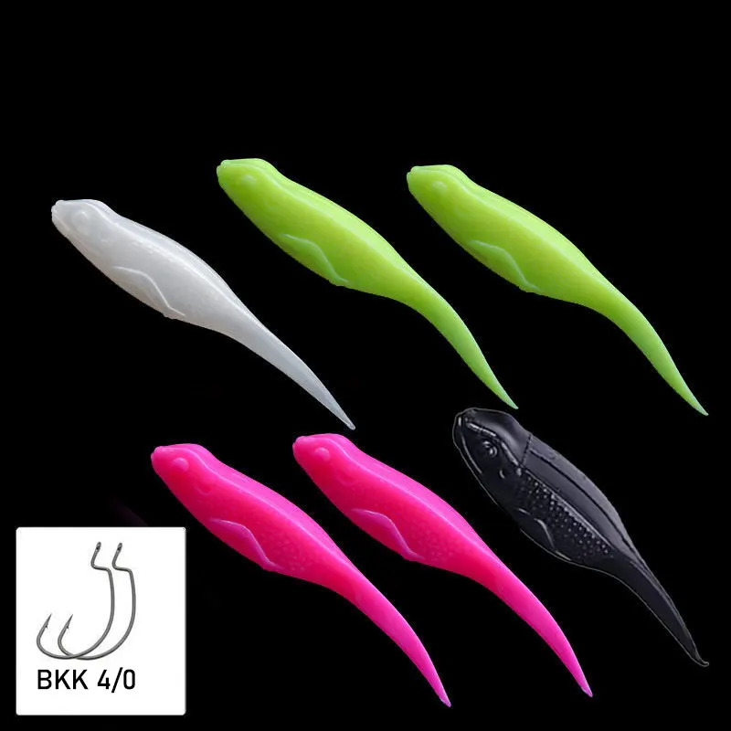 MrLurion 6 Stück pro Box 12 g/14 g weicher Frosch-Kaulquappen-Köder-Ködergerät, Swimbait für Barsch-Schlangenkopf und Wels-Angelköder – Detail 6