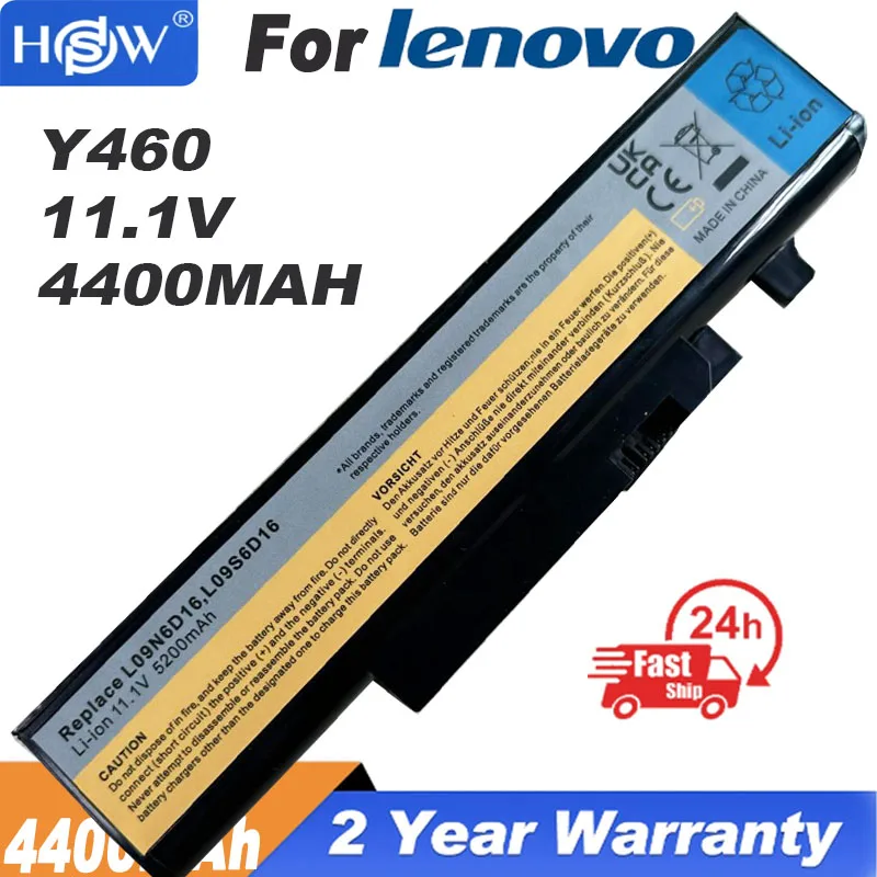 

6cell Laptop battery for LENOVO L09N6D16 L09S6D16 L10L6Y01 L10L6Y01 L10N6Y01 L10S6Y01 IdeaPad Y460 Y560 B560 V560