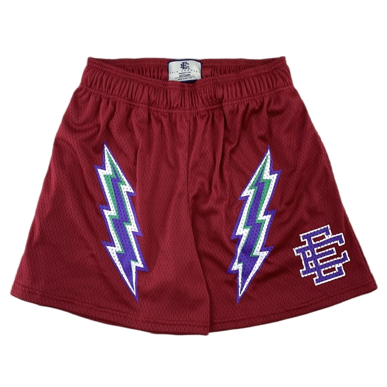 EE Eric Shorts MEN Gym New York Skyline Casual Shorts Fitness Sports