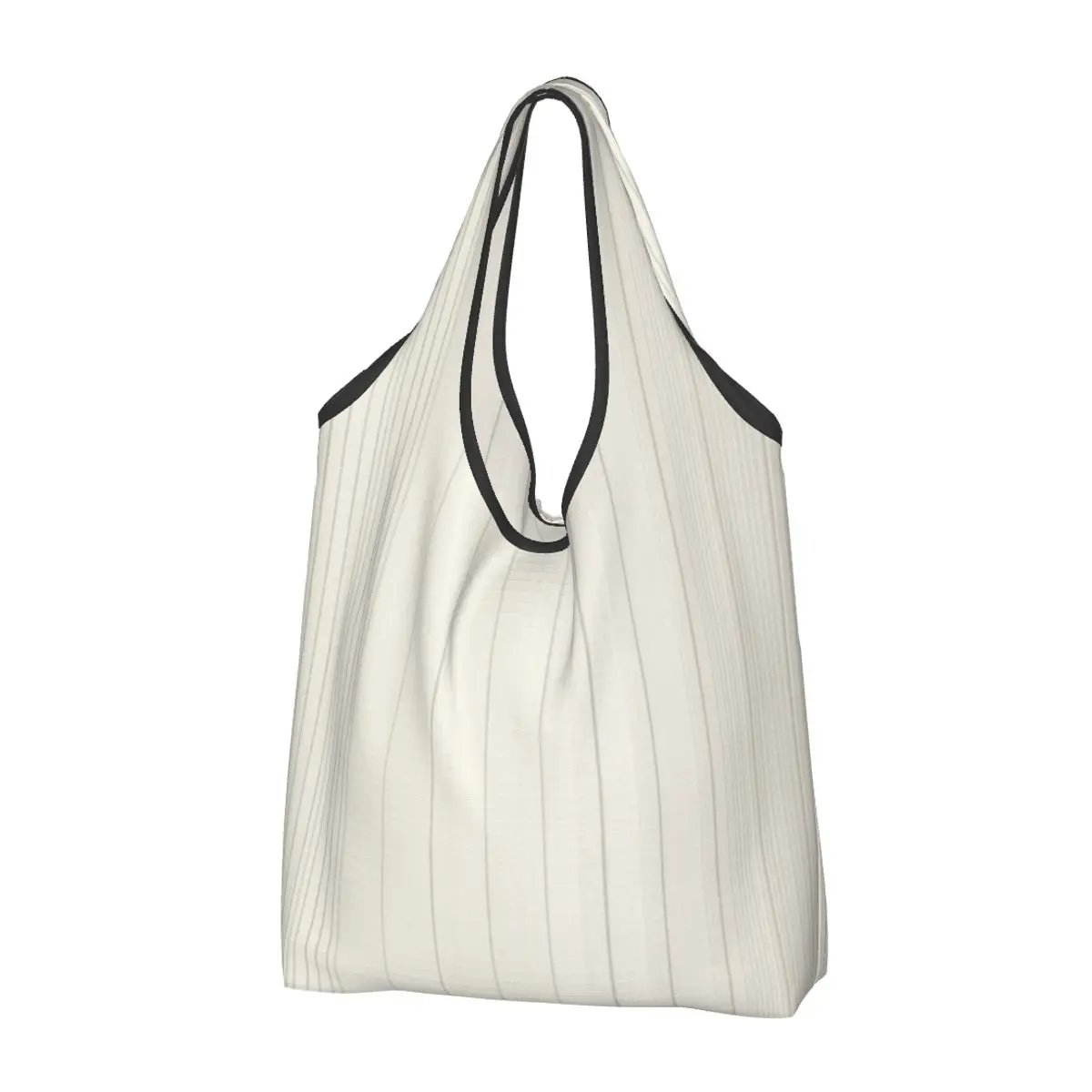 

Пользовательский забавный Печатный вертикальный полосатый рисунок сумка-тоут для покупок Портативная сумка на плечо