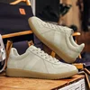 Suede Leather Casual Shoe Non-Slip Comfy Mens Sneakers Walking Designer Male Tenis Masculino Versatile Leisure Walk Man Footwear 5