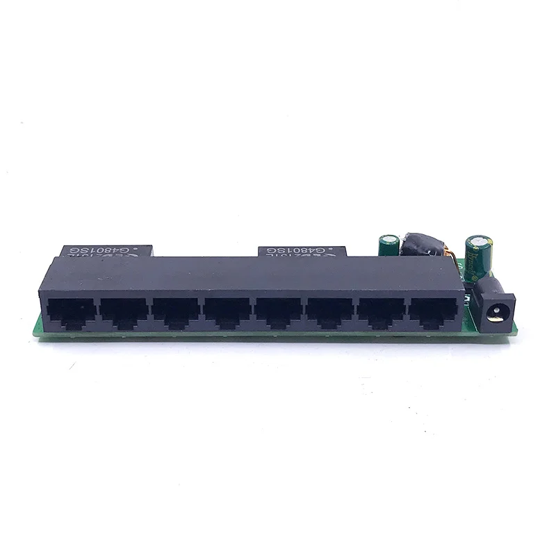 8포트 10/100M 이더넷 스위치 모듈 PCBA 보드 OEM 자동 감지 포트 PCBA 보드 OEM 마더보드