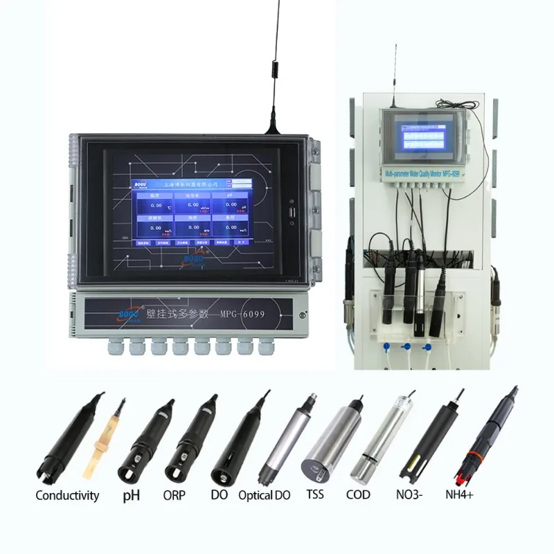 

MPG-6099 Multi Parameter Water Analyzer Aquaculture Quality Monitor Equipment for Aquaculture Meters Water Monitoring System