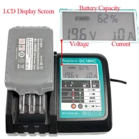 DC18RC Li-ion Battery Charger For Makita 14.4V 18V BL1830 Bl1430 DC18RF BL1815 BL1415 LXT400 BCl180W DC18RD DC18RE DC18SF BL1860 - Image 3
