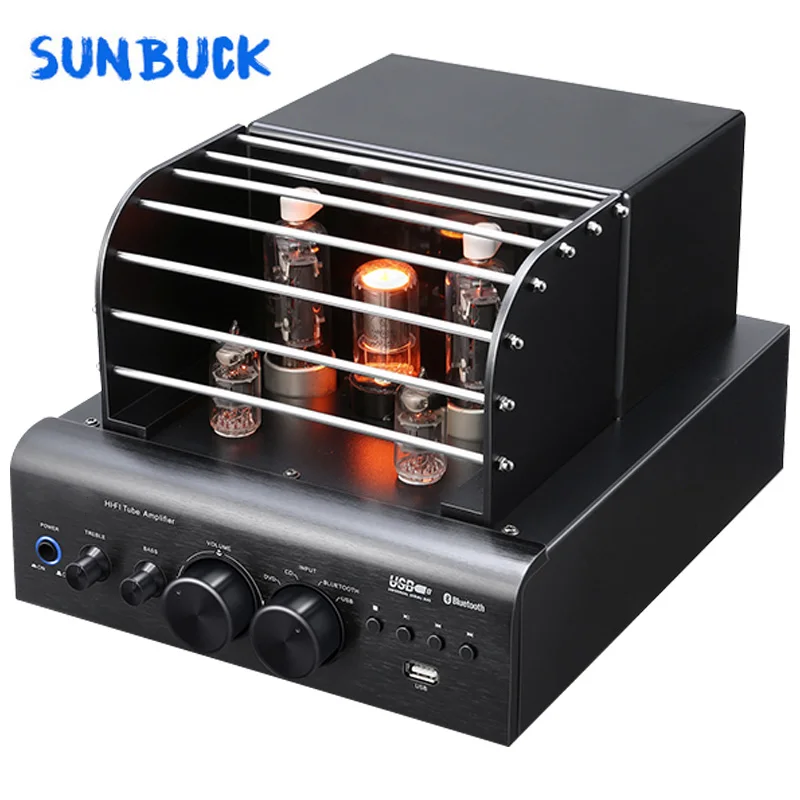 

Sunbuck USB lossless bluetooth hifi WY2P 6P13P 6N1 ламповый усилитель 100 Вт + 100 Вт 2,0 канальный 5200 1943 цифровой усилитель