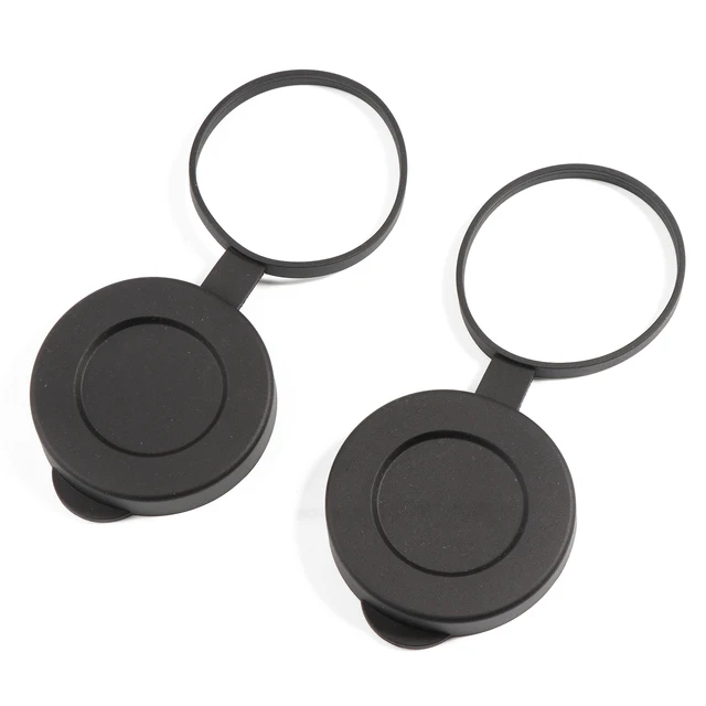 Protect Your Binoculars with the 2 Pieces Binoculars Protective Rubber Objective Lens Cap