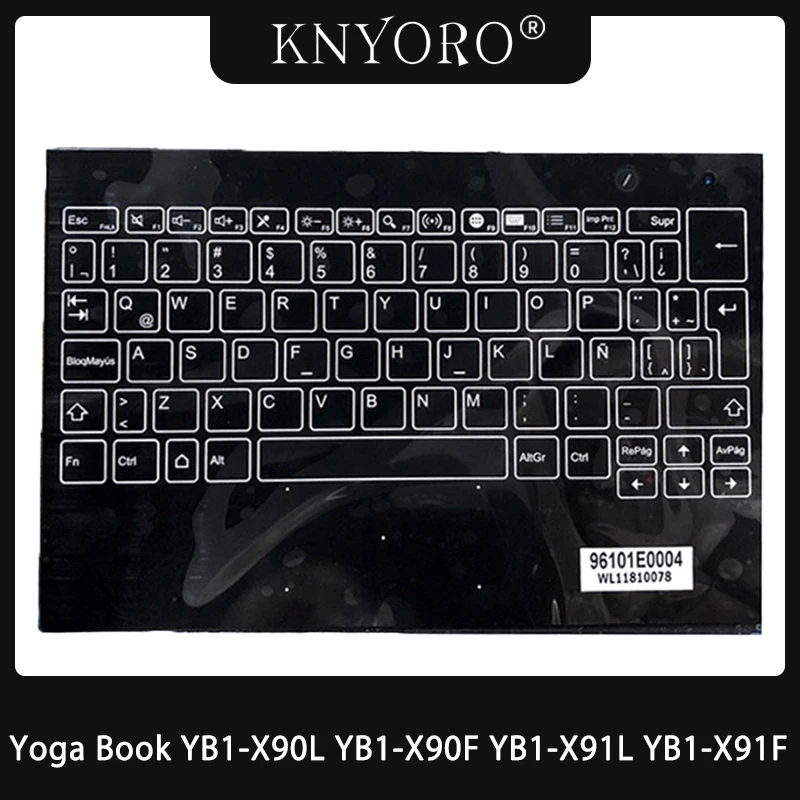 

Replacement for Lenovo Yoga Book Yogabook YB1-X90L YB1-X90F YB1-X91L YB1-X91F X90 X91 Notebook Keyboard Palmrest Top Case Cover