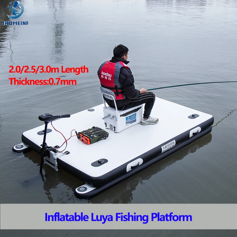 0.7MM Fishing Float Boat Set 2.03.0m Inflatable Luya Fishing Platform
