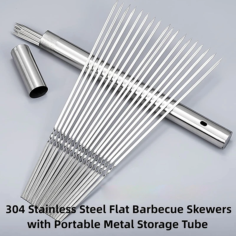 Stainless Steel BBQ Skewers 5