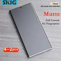 Matte Hydrogel No - Fingerprint Screen Protector - 4pcs Front (Samsung S24 Plus)