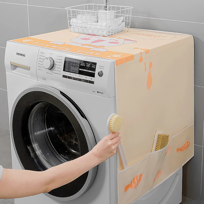 Multifunctional Refrigerator Cover, Waterproof and Dustproof Microwave Oven and Washing Machine Dust Cover dust cover