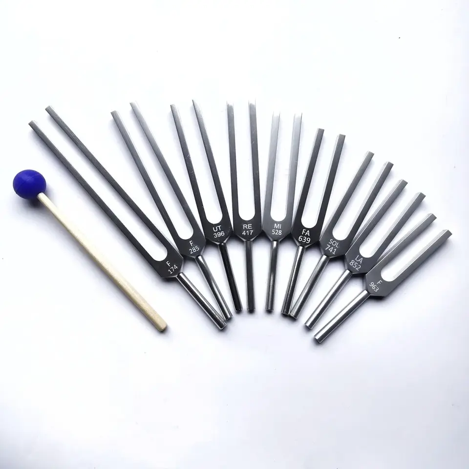 ヒーリング音叉「チャクラサウンド」 Amazon.co.jp: 4音叉セット（128Hz、 136.1Hz、MI 528Hz、4096Hz