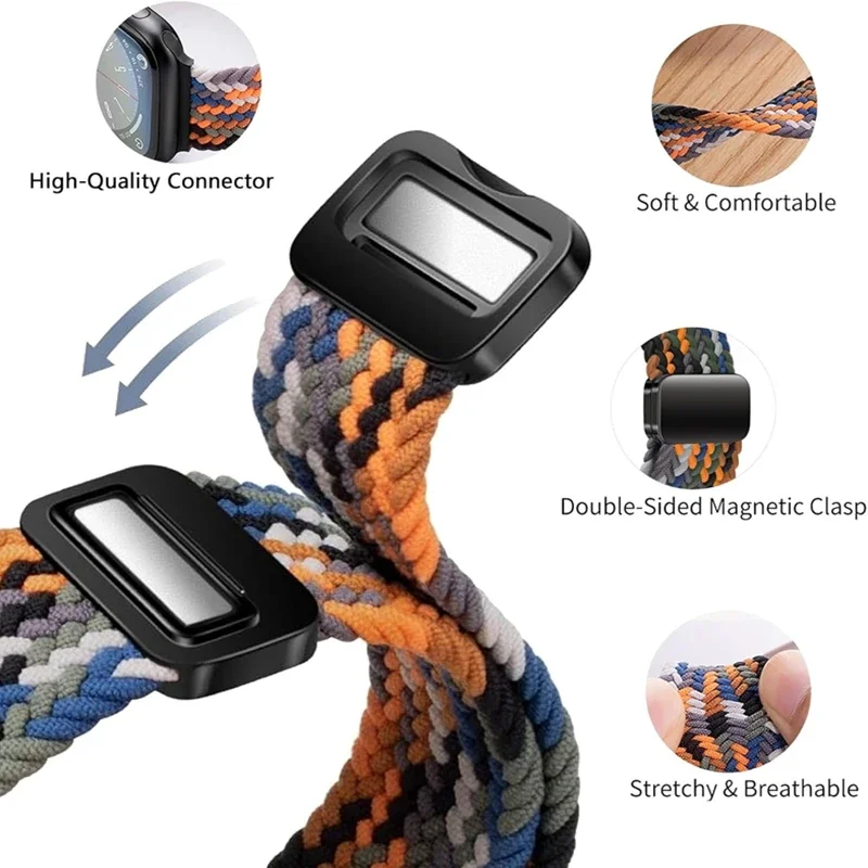 Braided Magnetic Strap Bracelet