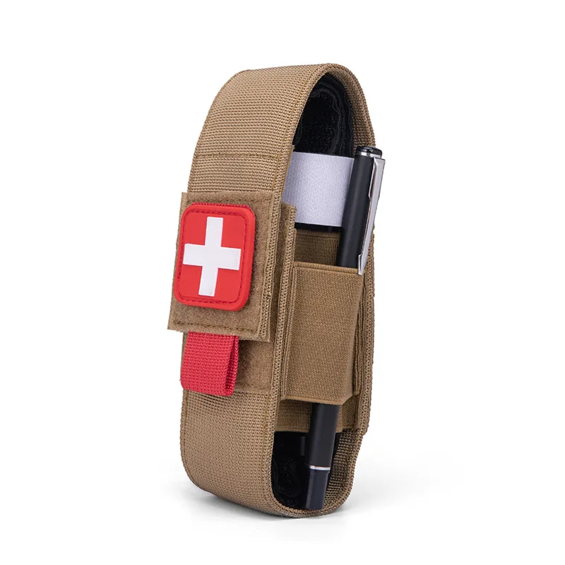 Tactical Tourniquet Holder Molle Trauma Medcial Tourniquet Holster TQ Pouch Pen Holder Emergency Trauma Kit For Combat molle pouch