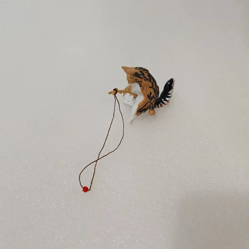 Small  Fishing  Cat Creative Aquarium  Decoration Aquarium  Accessories Fish Tank Accessories Aquarium Accessories Decoracion