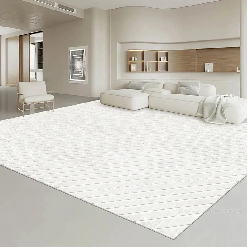 

Loop Line Carpet for Living Room Decoration, Modern Luxury Bedroom Lounge Rug, Non-slip Floor Mat, Big Size Custom