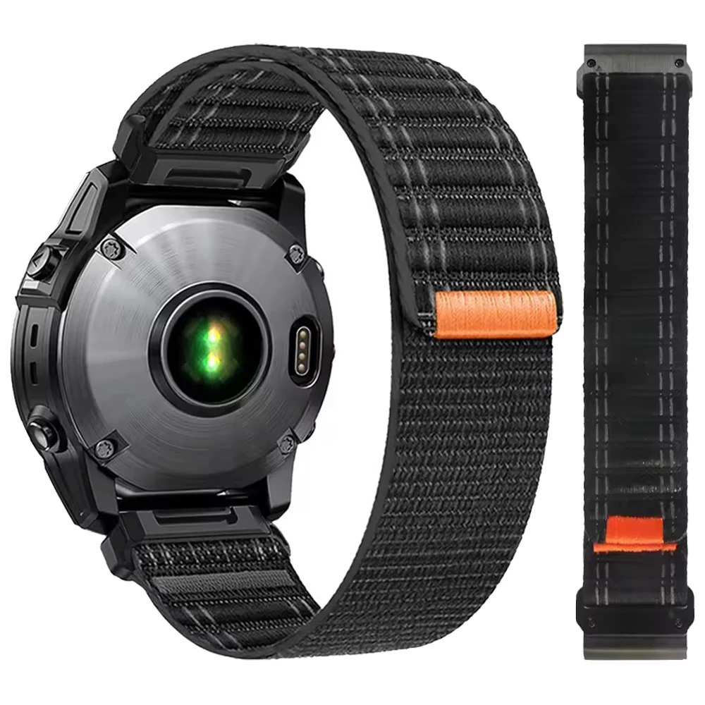 Nylon QuickFit Sports Woven Bracelet - 26mm & 22mm Strap