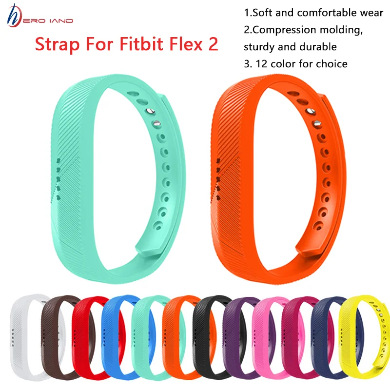 klassiek laden Elk jaar Soft Silicone Wrist Band Strap For Fitbit Flex 2 Sport Smart Bracelet  Replacement Wristband S Activity Tracker Accessories - Smart Accessories -  AliExpress
