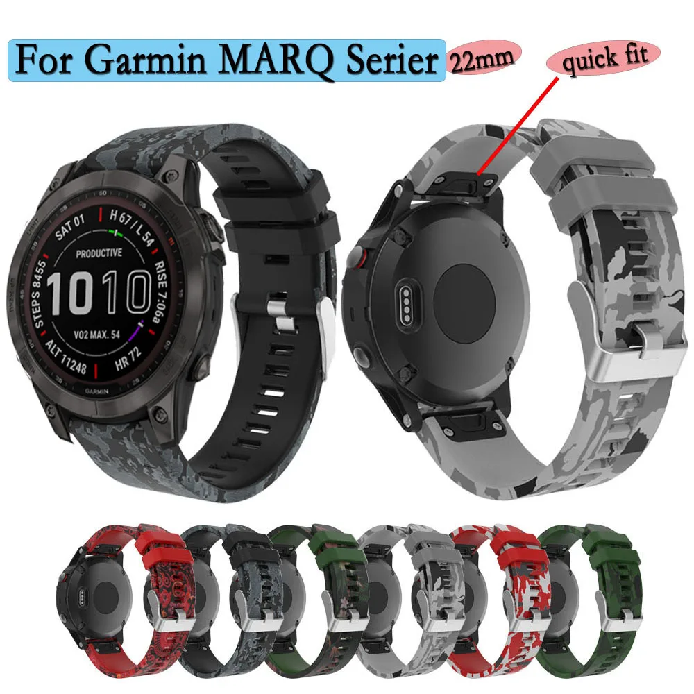 

22mm Quick Fit Strap For Garmin Fenix 7 /7pro /7 Solar /7 Sapphire Solar Offical Watchband For Garmin MARQ Serier