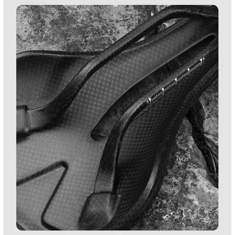 Bicycle Saddle 3D Printed 115g Carbon Saddle Hollow Comfortable Breathable MTB Gravel Road Bike Cycling Seat Parts