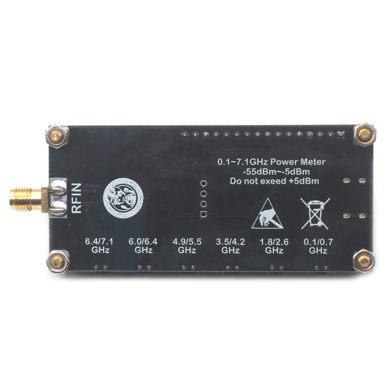 ARW22347 1Mhz-7.1Ghz RF Power Meter Broadband Signal Source Antenna Gain Detector 915M 1.5G 2.4G 5.2G 5.8G Ham Radio Amplifier 5