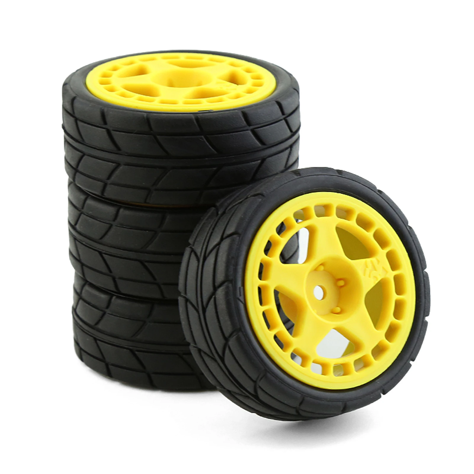 1/10 RC ホイール Amazon | Chanmoo 1/10 RC ドリフトタイヤとハードプラスチック