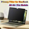 Anti Spy Privacy Screen For Macbook Monitor Privacy Screen Protector For Macbook Pro 14 M5 2025 Air 13.6 inch M4 Screen Filter
