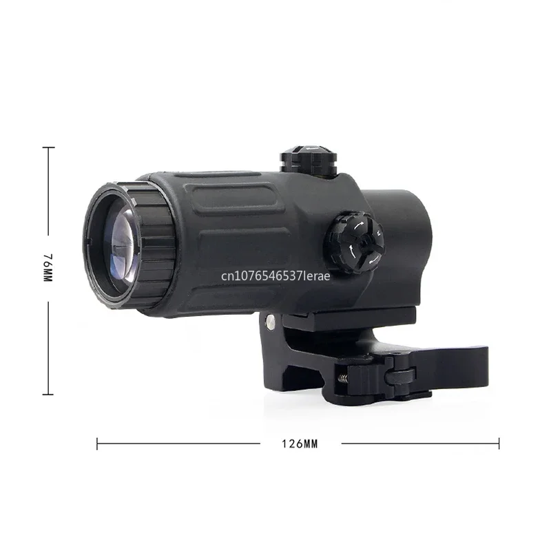 Riflescope Cover Tactical G33 G43 3X Magnifier Scope Sight with Switch to Side STS Quick Detachable Mount Hunting G45 5X Magnifiers Rifle Scopes