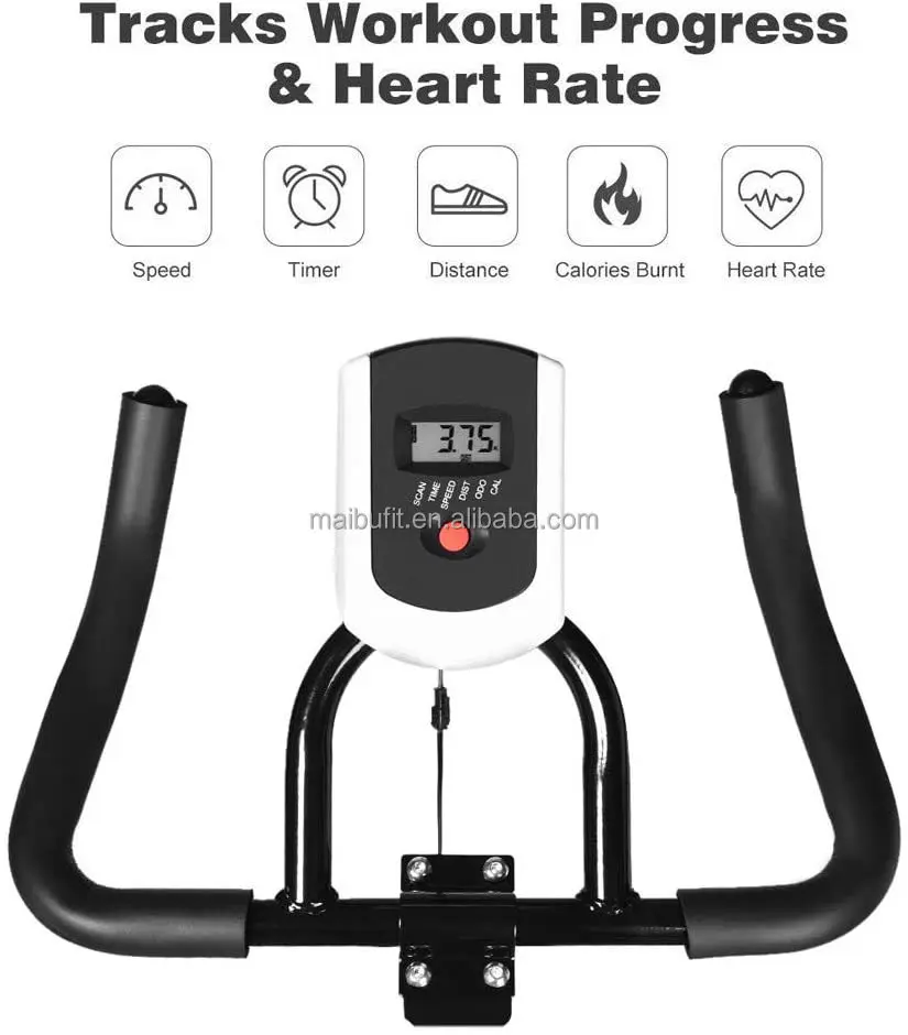 (Factory Direct Supply) MaibuFit 6~13KGS Flywheel Spin Bike Exercise Bike MB-9.1 Home Use Indoor Spinning