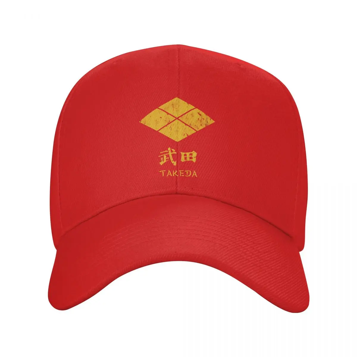 thumbnail image 1 of Gorras de béisbol Takeda con visera y logotipo del clan japonés para hombre, 1 of 7