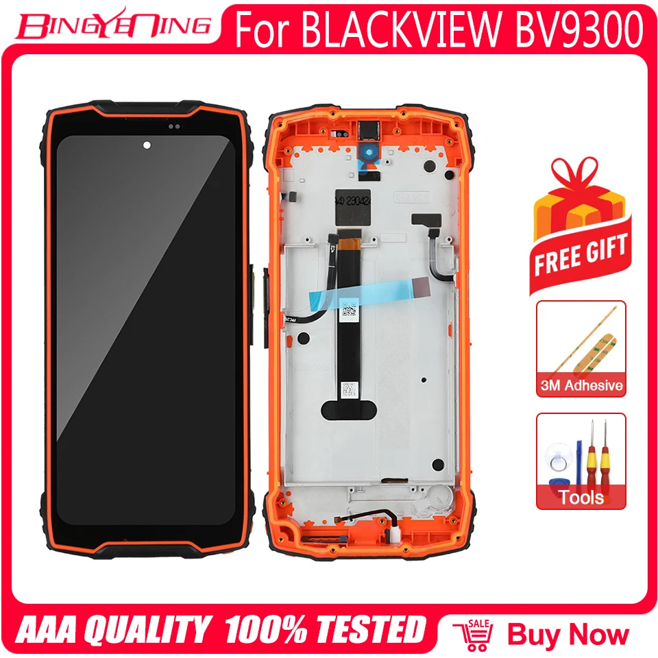 6.7-Inch High-Resolution Touch Screen LCD Display with Frame