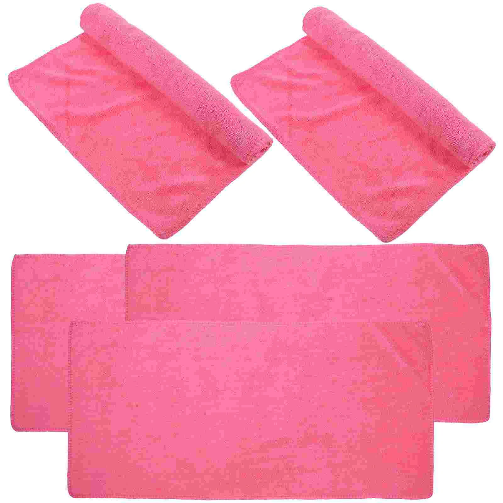 

5 Pcs Cage Mat Guinea Pig Blanket Sleeping Mats Fiber Hamster Blankets