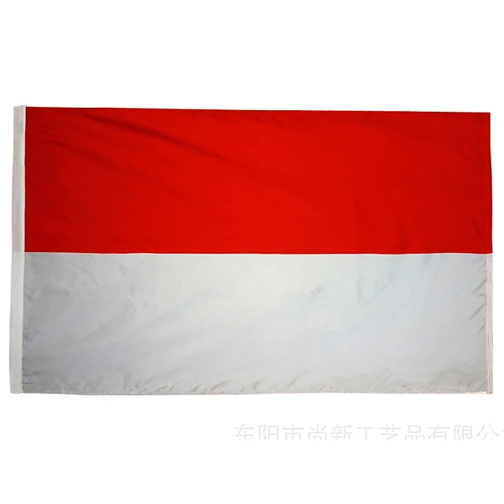 

Флаг Индонезии, Флаг Сингапура, национальный флаг, водонепроницаемый 114*96 см, Азиатский Красный (верх) и белый