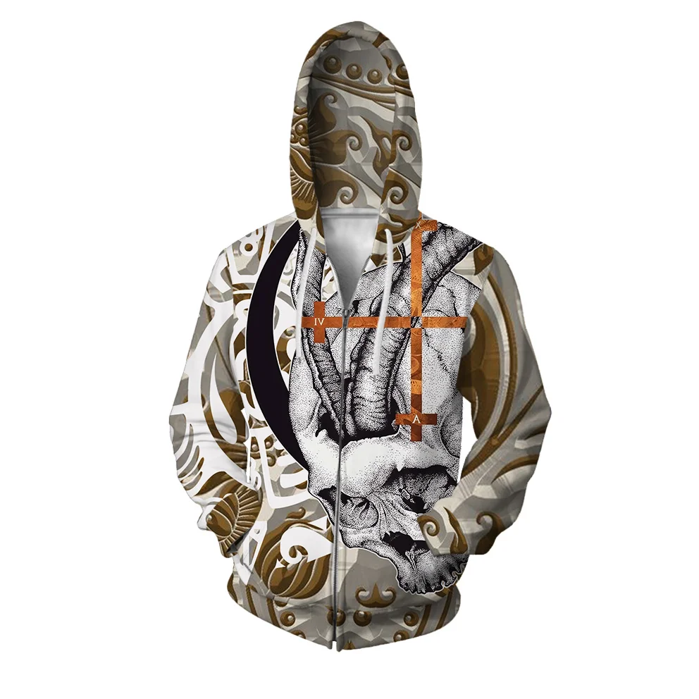 thumbnail image 1 of Sudadera con capucha personalizada para hombre, moderna y versátil, nueva en sudaderas, cómoda y elegante, con cremallera y gran tamaño, 1 of 5