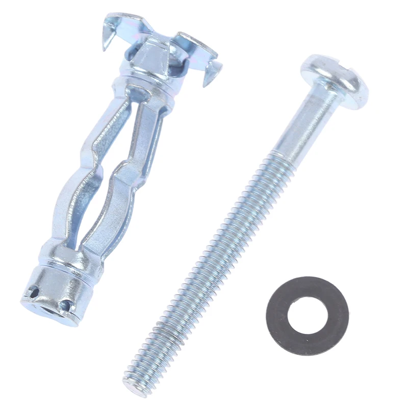 M4 Hollow Wall Metal Anchor Kit Plasterboard Drywall Cavity Plug Dowel For Ceiling Expansion Screws Gypsum Board Holes 10PCS