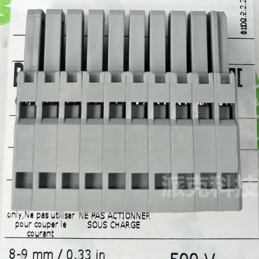 

WA/G0 769-110 terminal 10-pole plug X-COM hole connector