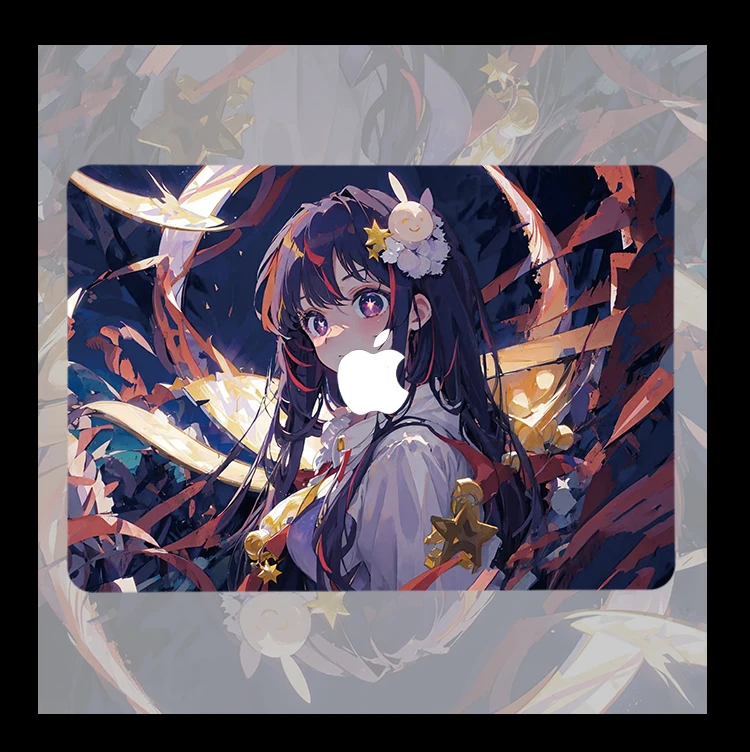 

OSHI NO KO Anime Hoshino Ai For Apple Macbook Air 13 15 M2 M1 Pro 13 14 16 Mac Hard Shell Retina A2681 A2337 A2338 A1989 Laptop