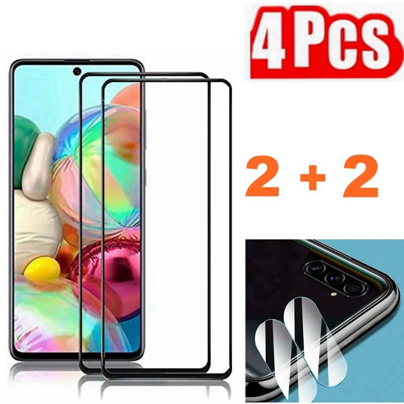 Protecteur d'écran pour objectif d'appareil photo, verre trempé à couverture complète 2 + 2, pour SAMSUNG Galaxy A56 A566V A566B A566B/DS A566E A566E/DS A566U1