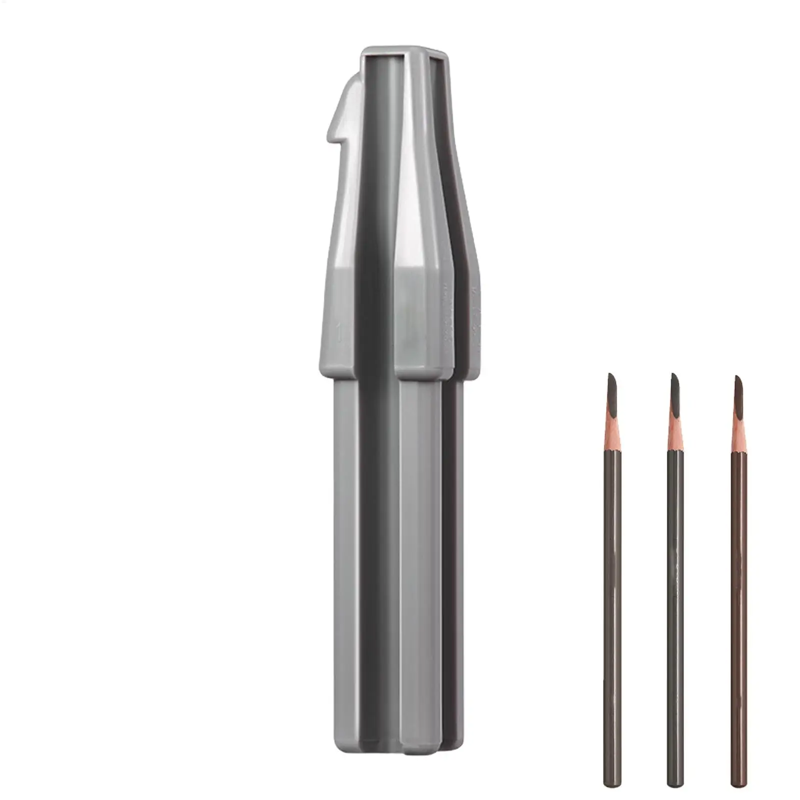 Temperamatite per trucco occhi Temperamatite per sopracciglia Strumenti portatili per matita per sopracciglia Matita per trucco Shaper - immagine 2