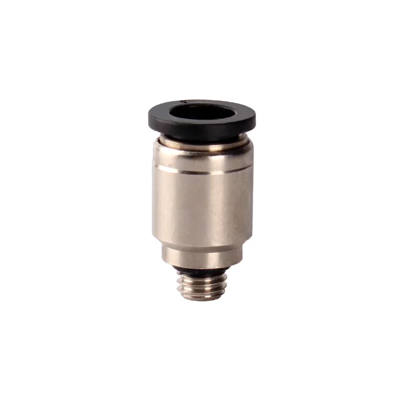5PCS 3mm 4mm 5mm 6mm M3 M4 M5 M6 1/8" BSP Male Thread Hose Tube One Touch Air Pneumatic Pipe Fitting Push In Quick Connector