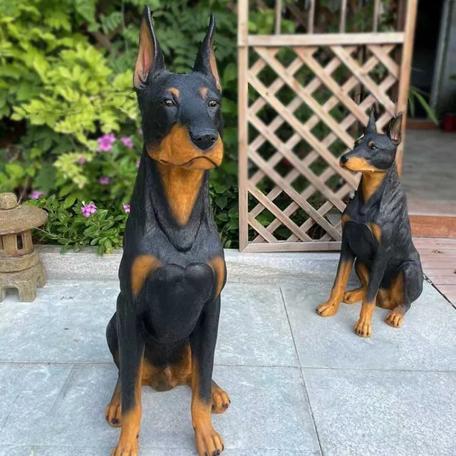 Doberman Sculptures ; Figurine: A Stunning Addition to your Home Decoration